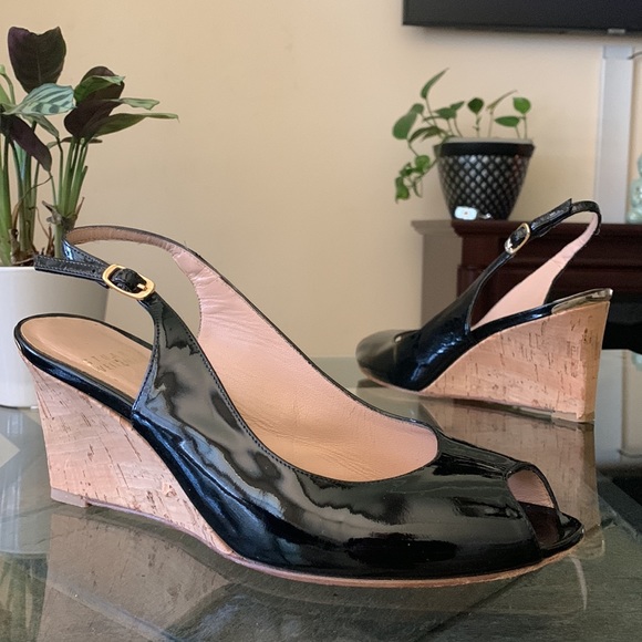STUART WEITZMAN Slingback Wedge - Picture 1 of 12